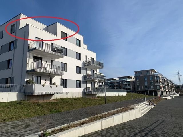 Direkter Blick auf die Elbe – 2 Zimmer Wohnung mit Dachterrasse, 21502 Geesthacht, Etagenwohnung
